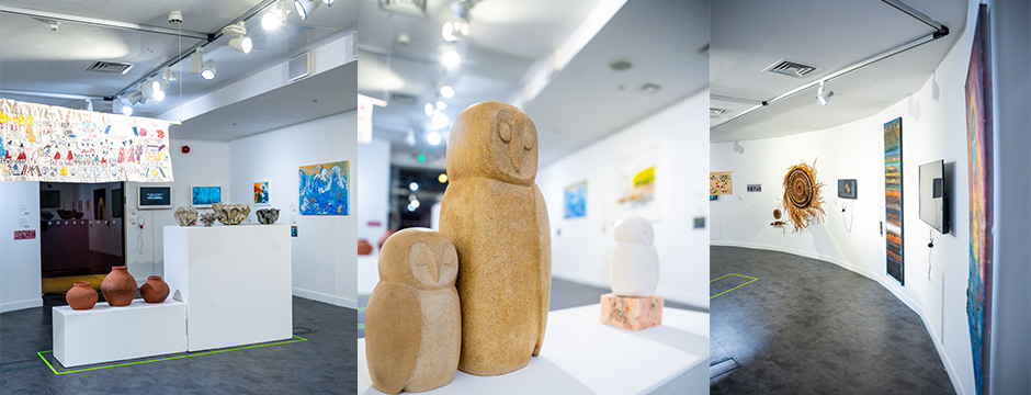 Collection of images of Disability Arts Cymru work